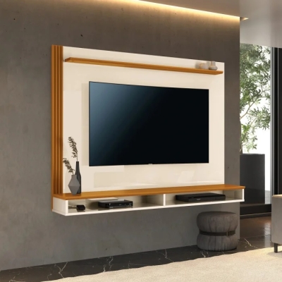 PAINEL DAVOS 1.40 OFF WHITE CEDRO