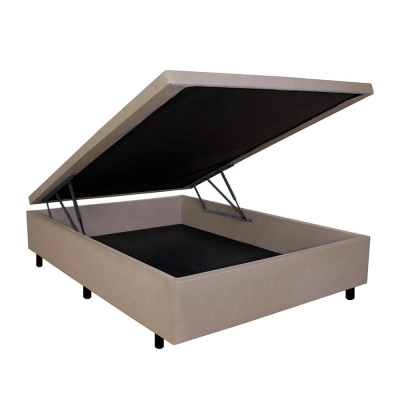 COLCHAO 138X48 BAU PLUS LINHO BEGE