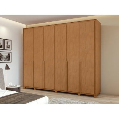 GUARDA ROUPA 06 PTS IMPERATORE S/ESP C/PES C/KIT 2 GAV AMEND