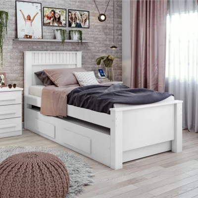 CAMA SOLT ATHENAS - C/CAMA AUXILIAR - BRANCO
