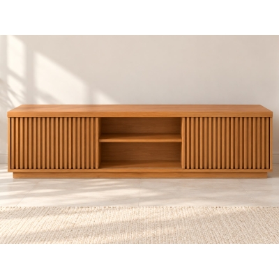 RACK AREZZO 1.80 MTS 02 PTS RIPADAS NATURALLE
