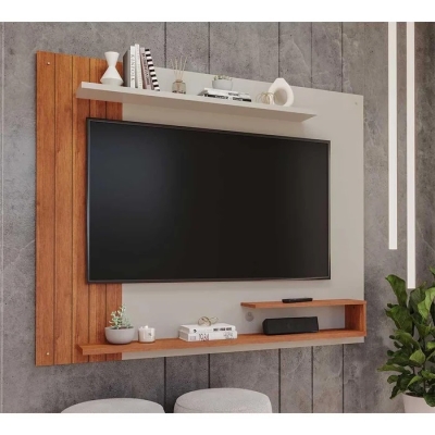 PAINEL FLORIPA OFF WHITE/CINAMOMO